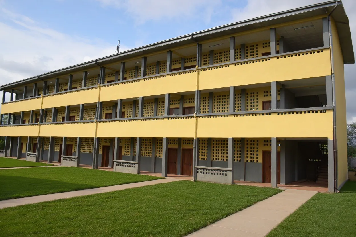 Équipe de l'Université Internationale Jean Paul II de Bafang